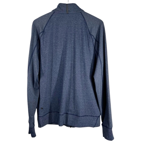 LULULEMON Men's Full Zip Blue Jacket Size Large - Picture 7 of 7